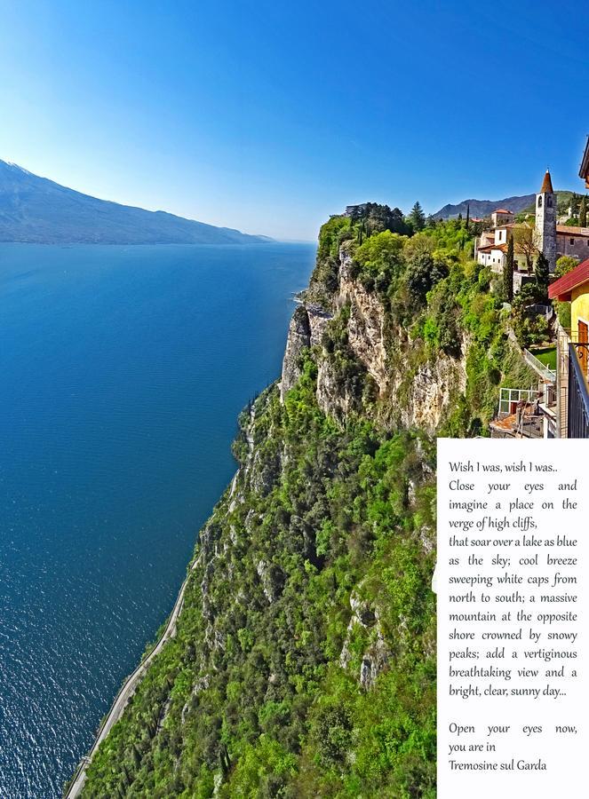 Casa De Pol Exclusive Lake View By Gardadomusmea Tremosine Kültér fotó
